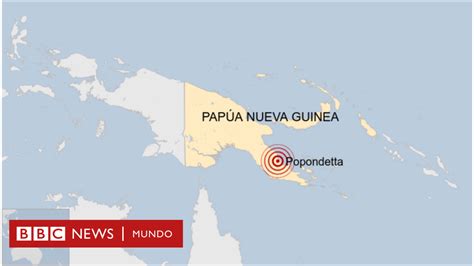 Terremoto En Pap A Nueva Guinea Un Sismo De Magnitud Sacude El