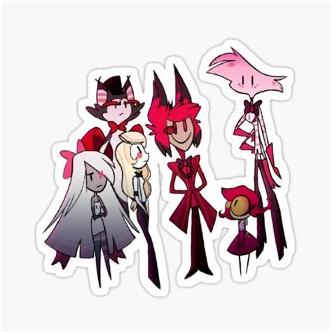 Pegatinas Hazbin Hotel Hotel Art Hotel Cute Stickers