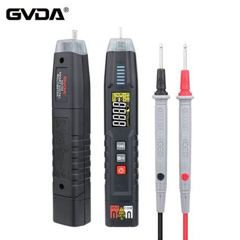 Cwgvda Pen Type Digital Multimeter True Rms Smart Ac Dc Voltage