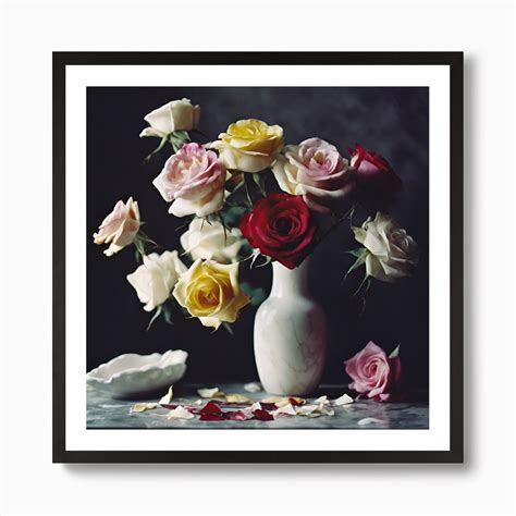 Rose Petals Art Print by NicolaF - Fy