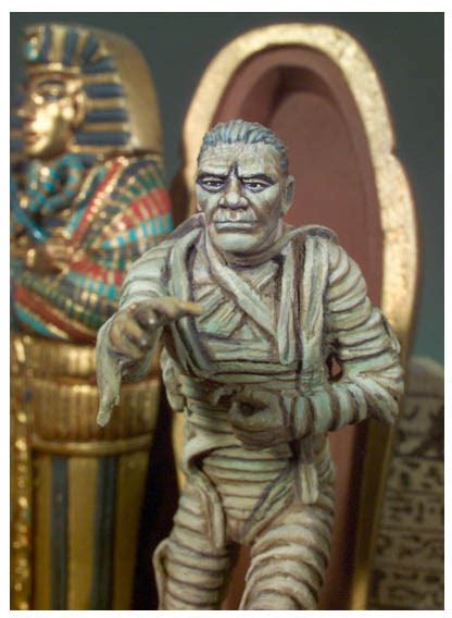 The Egyptian Mummy 54mm Box Set Andrea General Series