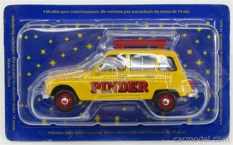 Edicola Pindercir048 Scale 143 Renault 4l Service Publicite Pinder