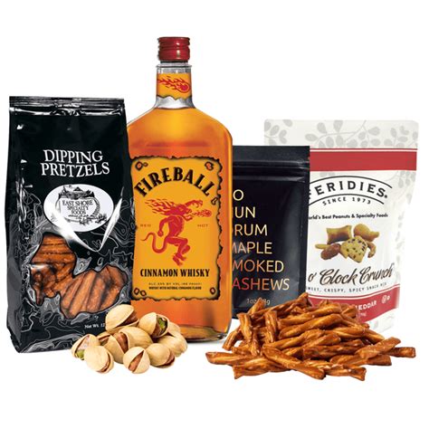 Fireball T Basket Fireball Whiskey T Set