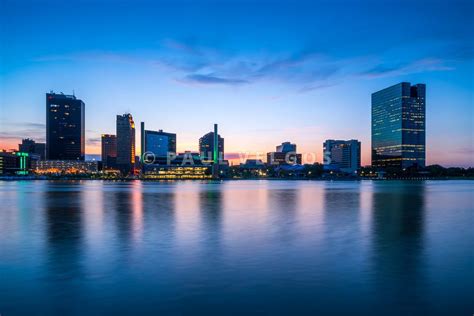 Wall Art Print of Toledo Skyline Ultra High Resolution Photo by ...