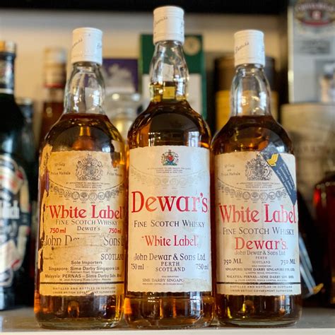 Dewars White Label Whisky Vintage 1970s No Box 750ml Food And Drinks