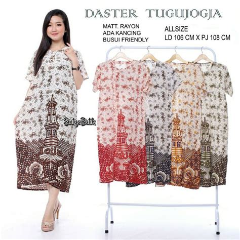 Jual DASTER VIRAL Baju Tidur Termurah Kancing Busui Bumil Adem