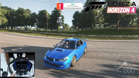 Forza Horizon 4 Subaru Wrx Sti 2005 Thrustmaster T150 Gameplay