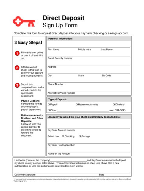 Ssa Direct Deposit Change Fill Online Printable Fillable Blank