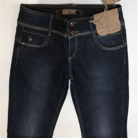 Spodnie Jeansowe Damskie Biodr Wki Firma Reactive Model