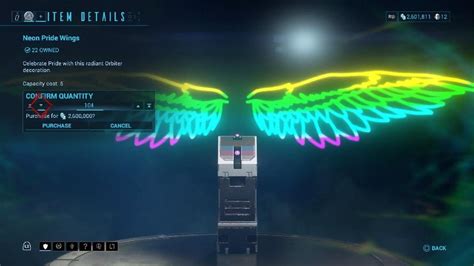 Warframe PSA THE NEON WINGS HAVE NO CAP YouTube