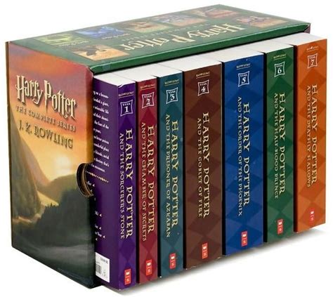 Harry Potter Paperback Boxed Set Books 1 7 J K Rowling Book In