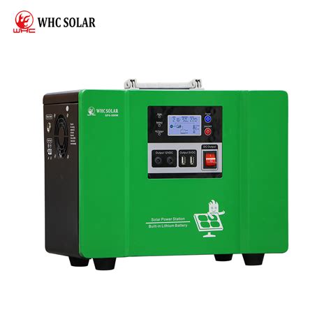 Whc High Quality W Solar Energy System Portable Mobile Power Station