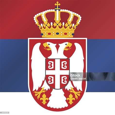 Serbia Coat Of Arms Stock Illustration Download Image Now Coat Of