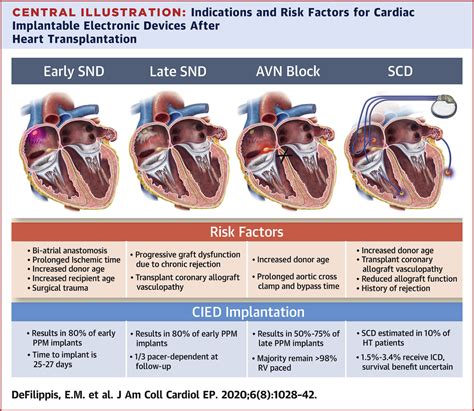 Cardiac Implantable Electronic Devices Following Heart Transplantation