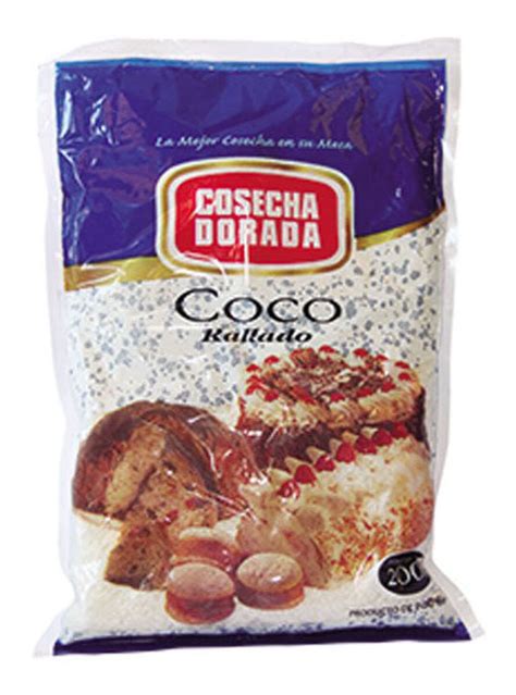 COCO RALLADO FINO 200 GR COSECHA DORADA El Clon