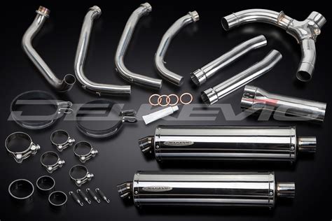 Honda Blackbird Cbr1100xx 97 07 Delkevic Full 4 2 Exhaust 450mm