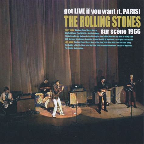 Got Live If You Want It Paris 1966 By The Rolling Stones Bootleg