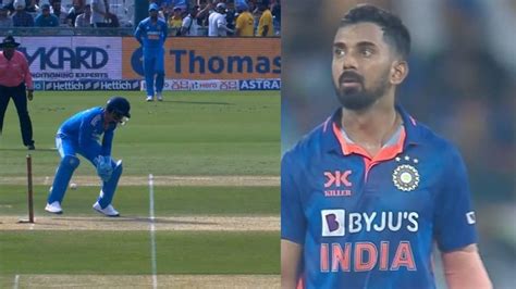 India Vs Australia 1st Odi Kl Rahul উইকেটের পেছনে নড়বড়ে রাহুল রান আউট মিস হতেই ট্রোলড