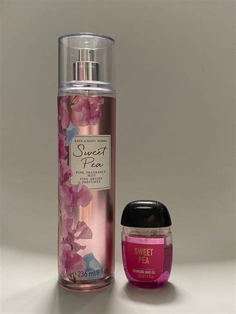 Bbw Ml Sweet Pea Bodymist Beauty Personal Care Fragrance