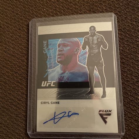 Ciryl Gane 2022 Panini Chronicles UFC Flux Signature Auto EBay