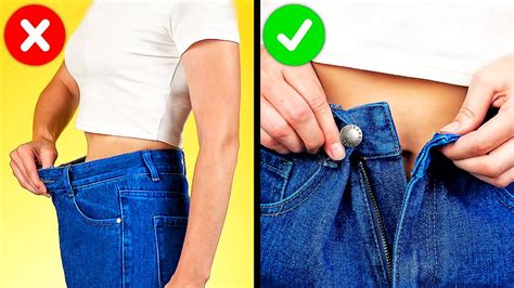 24 Unbelievably Cool Jeans Hacks Youtube