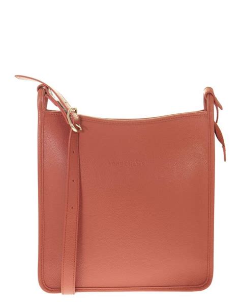 Longchamp Le Foulonné Shoulder Bag With Zip L in Orange Lyst