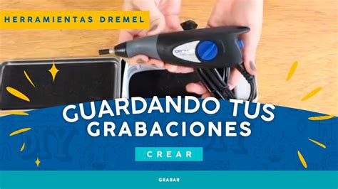 Dremel Engraver L Piz Grabador El Ctrico Kit Con Caja Met Lica Youtube