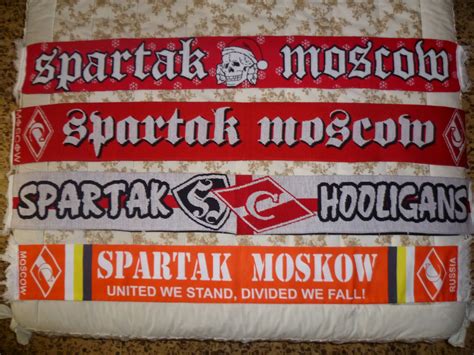 Bufandas De Gargol5 Spartak Hooligans