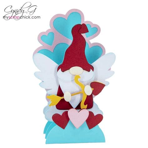 Cupid Slice Card Svg My Scrap Chick