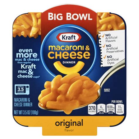 Kraft Macaroni And Cheese Nutrition Label Besto Blog