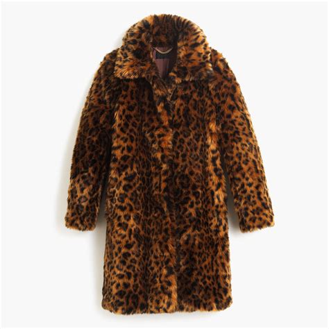 Our Favorite Way To Make A Statement This Leopard Print Faux Fur Coat