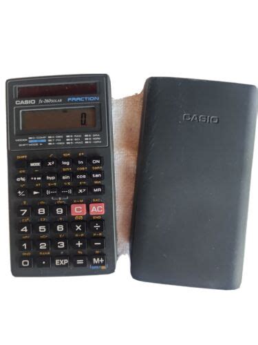 Casio Fx 260 Solar Fraction Scientific Calculator EBay