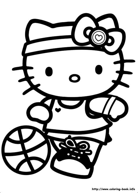 Hello Kitty Omalovanky