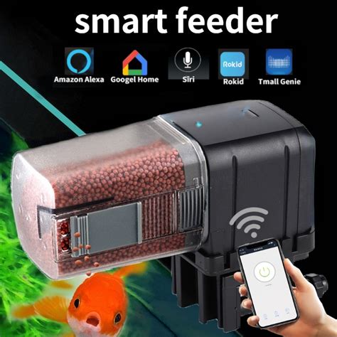 Alimentador Autom Tico De Aqu Rio De Peixes Temporizador Wifi Wireless