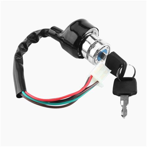 Ignition Switch Universal Car Motorcycle Atv Wire In Pin Plug