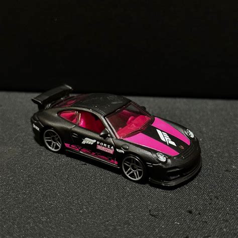 Hot Wheels Forza Horizon Porsche 911 Gt3 Rs Shopee Malaysia