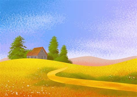 illustration landscape background royalty  stock