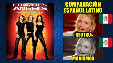 Los Ángeles de Charlie Al Límite 2003 Comparación del Doblaje Latino