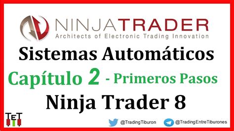 Sistemas Autom Ticos En Ninja Trader Cap Tulo Primeros Pasos