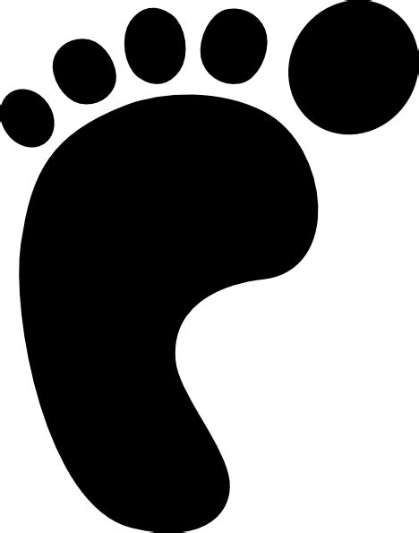 Printable Footprint Pattern - ClipArt Best