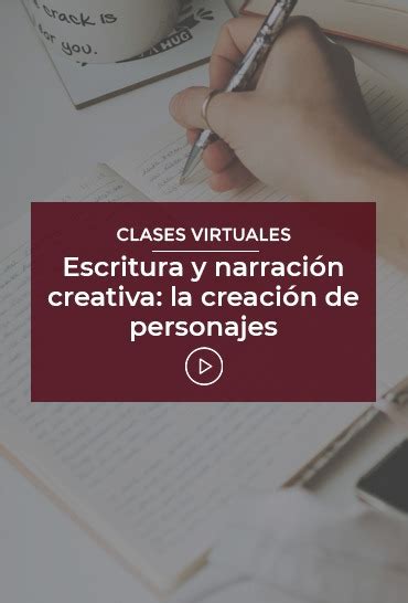 Escritura y narración creativa la creación de personajes Esneca TV