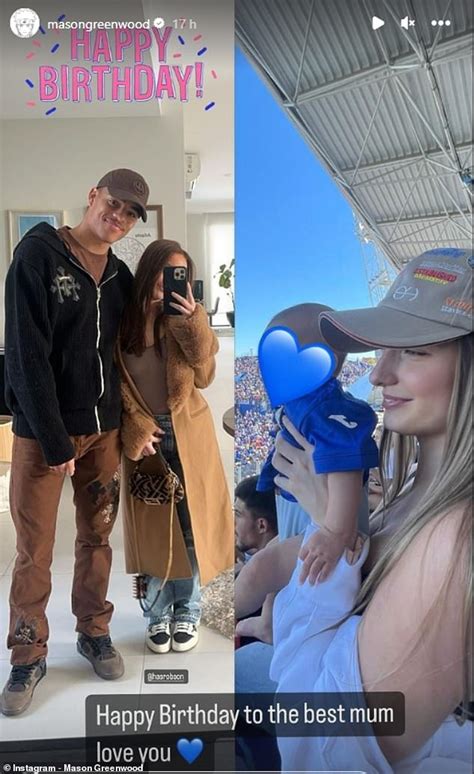 Sport News Mason Greenwood Wishes Girlfriend Harriet Robson A Happy