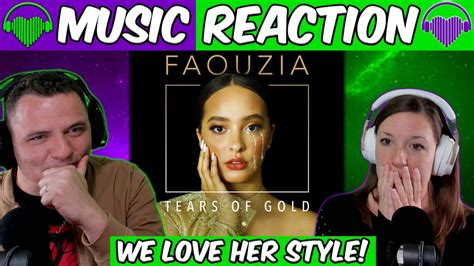 Faouzia Tears Of Gold Stripped First Time Reaction Faouzia Youtube