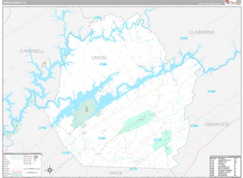 Union County, TN Maps