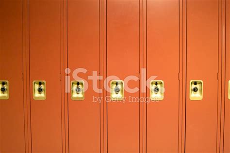 Red School Lockers Stock Photo | Royalty-Free | FreeImages