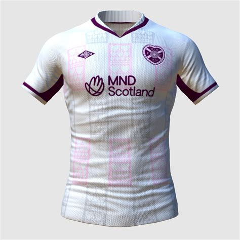 Heart Of Midlothian Away 2024 FIFA 23 Kit Creator Showcase