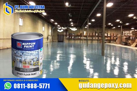 Update Harga Cat Epoxy Lantai Nippon Paint Pt Bumi Adi Citra