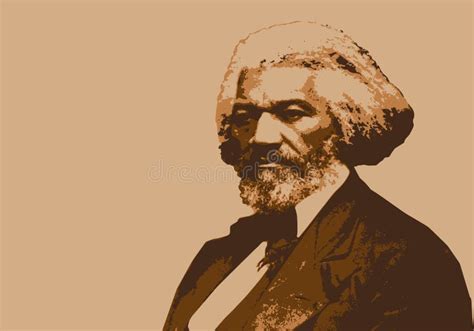 Frederick Douglass Vintage Sketch Of Douglass Social Reformer And