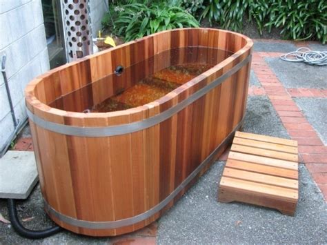 Wood Fired Japanese Soaking Tub Bathtub Designs