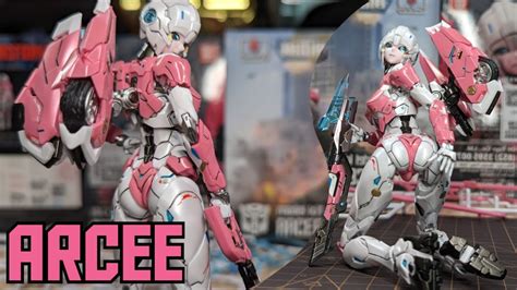 Transformers Flame Toy Arcee Model Kit Review Youtube